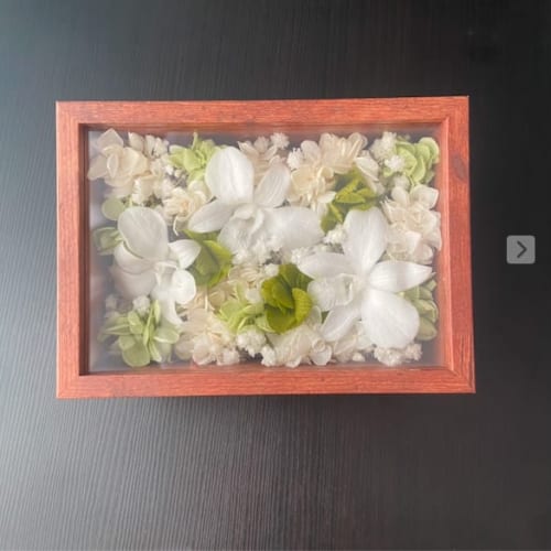 AnFlowオリジナル フレームアレンジ ホワイトグリーン 即日発送